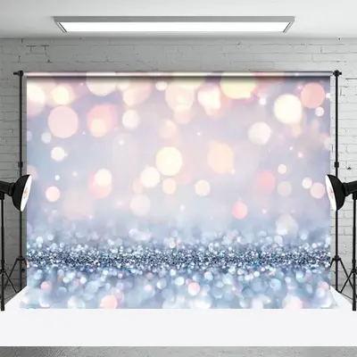Sparkle Gold Spot Bokeh Photography Wedding Backdrop - Aperturee