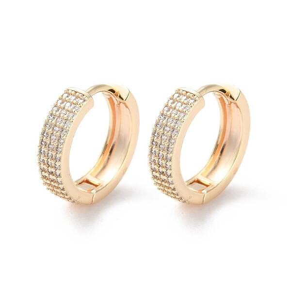 Rack Plating Brass Hoop Earrings Long-Lasting Plated