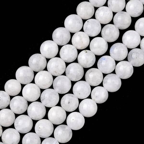 Natural Rainbow Moonstone Beads Strands