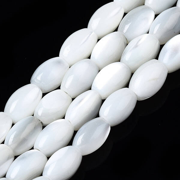 Natural Trochid Shell/Trochus Shell Beads Strands