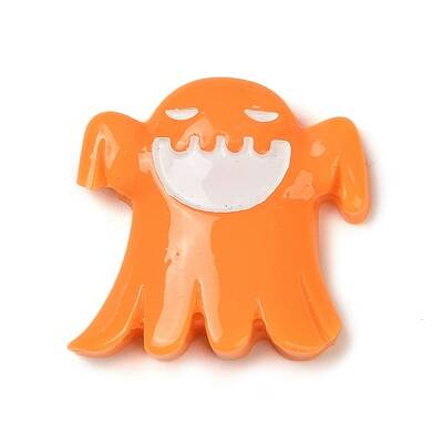 Ghost Halloween Opaque Resin Decoden Cabochons