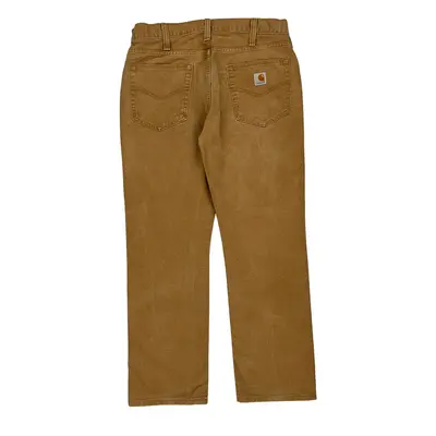 Carhartt Trousers - 32W 29L Brown Cotton