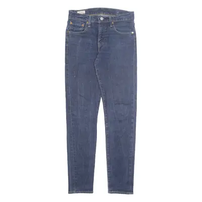 LEVI'S 512 BIG E Jeans Womens Blue Slim Tapered W28 L32