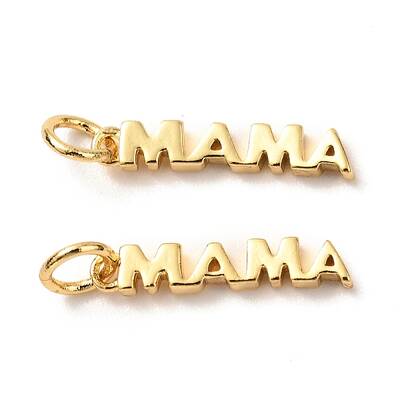Mother's Day Brass Pendants