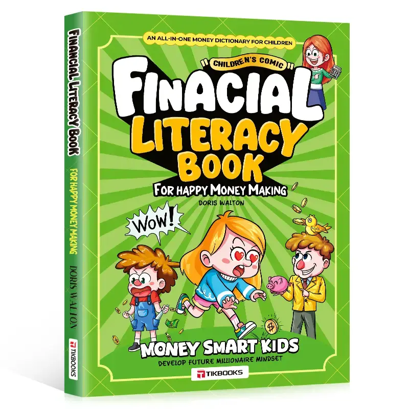 S-Children's Financial Intelligence Knowledge Book -FinancialThinking Cultivation Comic Version with Insights for YoungLearne...