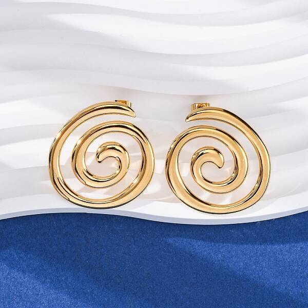 304 Stainless Steel Stud Earrings