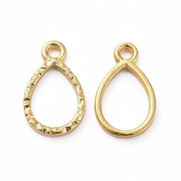 Zinc Alloy Open Back Bezel Pendants