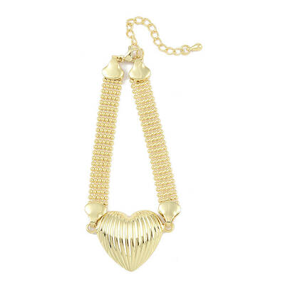 Brass Hollow Ball Chain Bracelets
