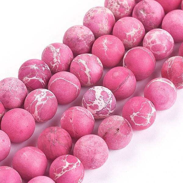 Natural Imperial Jasper Beads Strands