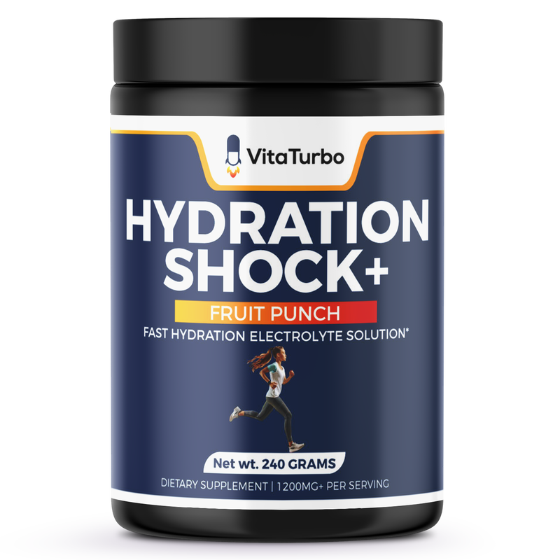 Hydration Shock+ (Fruit Punch) - 240 Grams
