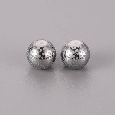Electroplate Glass Beads