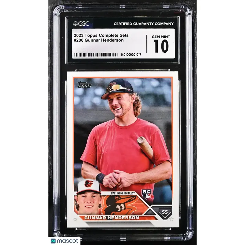 Gunnar Henderson CGC 2023 Complete Sets #206 Baseball 10