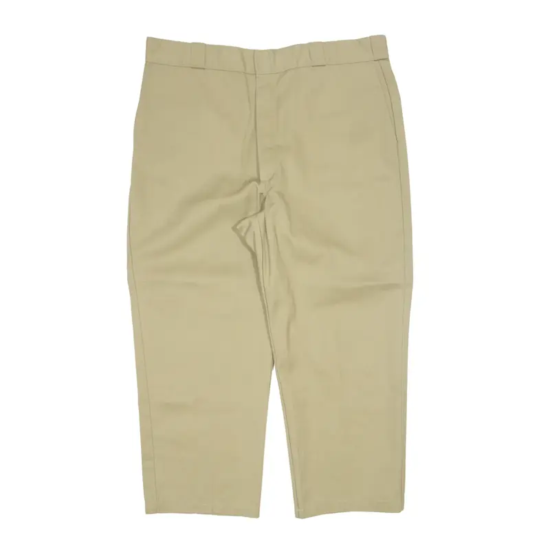 DICKIES Workwear Trousers Beige Regular Tapered Mens W42 L27