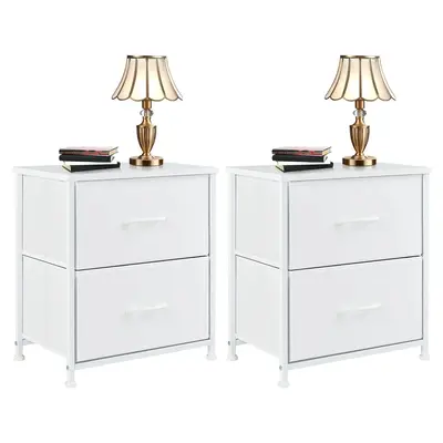 Kids Nightstand with 2 Storage Drawers, 20\