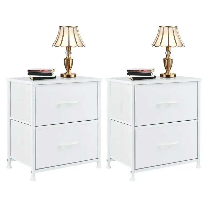 Kids Nightstand with 2 Storage Drawers, 20\