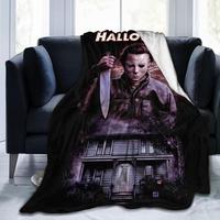 Halloween Horror Movie Throw Blanket Ultra-Soft Micro Fleece Blanket, Soft Cozy Blankets for Bed Couch Bed Sofa Living Room Y...