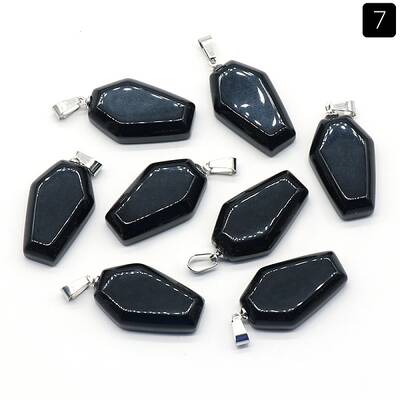 Natural Obsidian Pendants