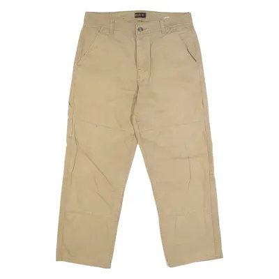 BENCH Workwear Mens Trousers Beige Regular Straight W32 L27