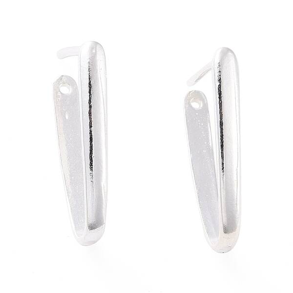 925 Sterling Silver Ice Pick Pinch Bails