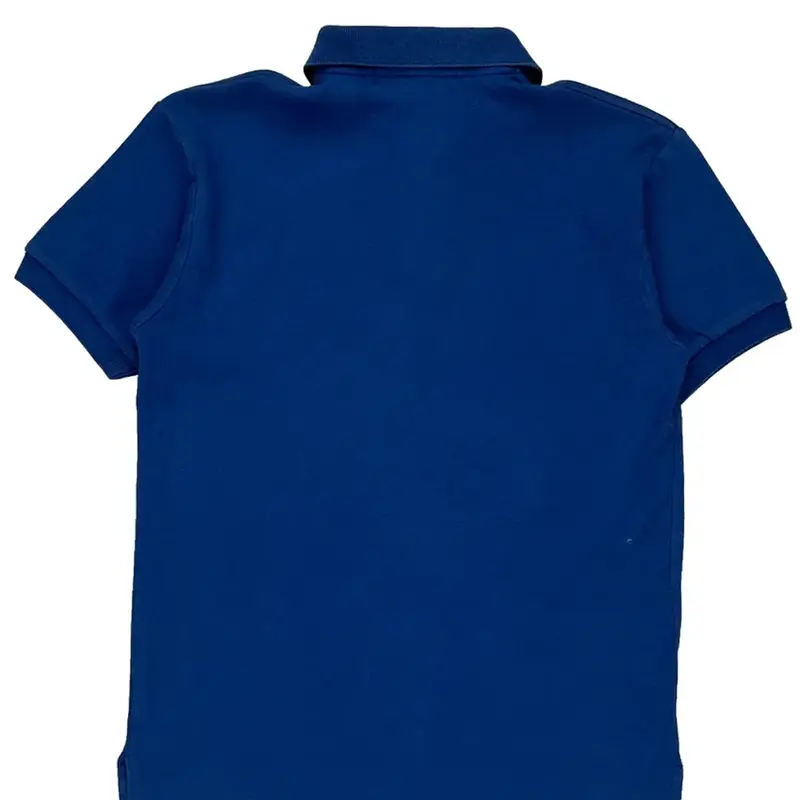 Ralph Lauren Polo Shirt - Medium Blue Cotton