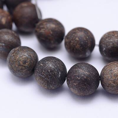 Natural Bronzite Beads Strands
