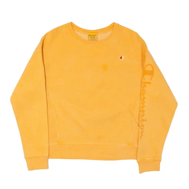 CHAMPION Reverse Weave Sweatshirt Orange Womens M