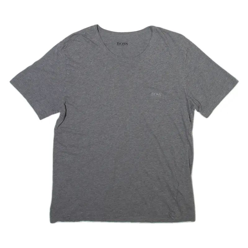 HUGO BOSS Mens T-Shirt Grey L