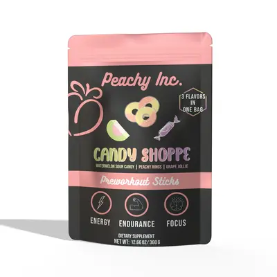 Peachy Nutrition Candy Shoppe Pre-Workout