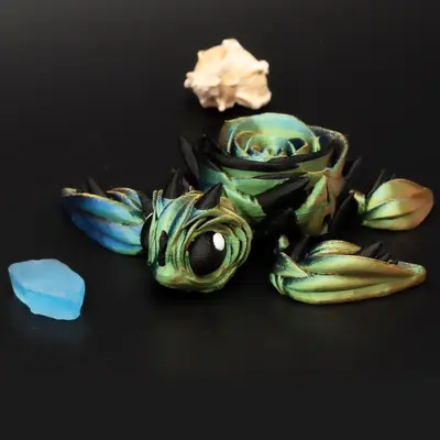 Rosie the Rose Turtle | Articulating Adorable Sea Turtle