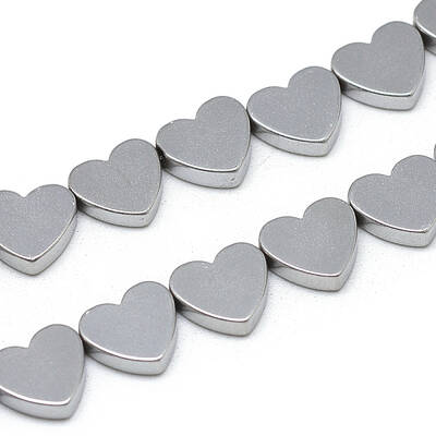 Electroplate Non-magnetic Synthetic Hematite Beads Strands