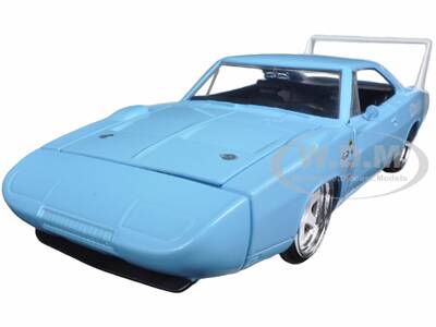 1969 Dodge Charger Daytona Light Blue with White \