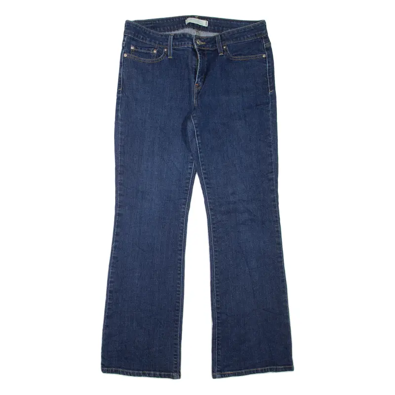 LEVI'S Low Rise Womens Jeans Blue Regular Bootcut W32 L30