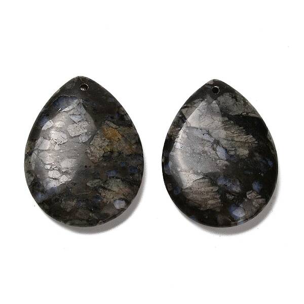 Natural Glaucophane Pendants
