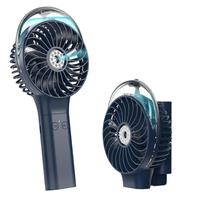 PANERGY F006 Handheld Misting Fan, USB Rechargeable Mini Fan, 3-Speed Portable Foldable Fan For Travel Outdoors Hiking Campin...