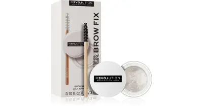 Revolution Relove Power eyebrow gel with brush transparent color 3 ml