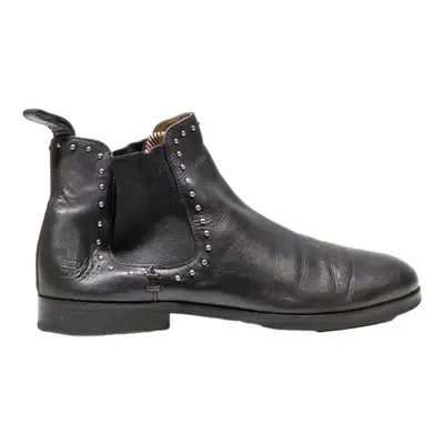MELVIN & HAMILTON Chelsea Boots Black Leather Womens UK 5