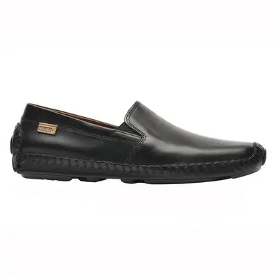 Pikolinos Jerez 09Z-5511 Leather Men's Slip On Shoes - Black - Size:US 13 Men