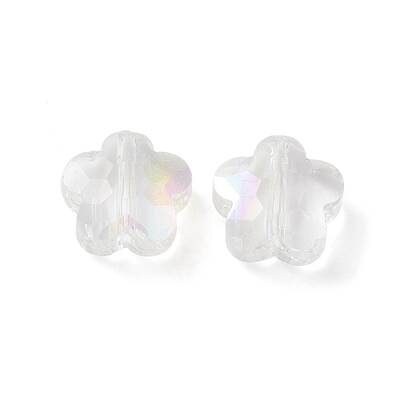 Transparent Electroplate Glass Beads