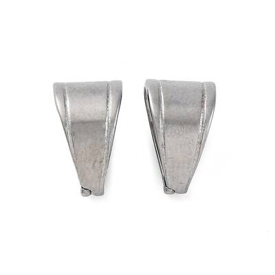 Tarnish Resistant 304 Stainless Steel Snap on Bails