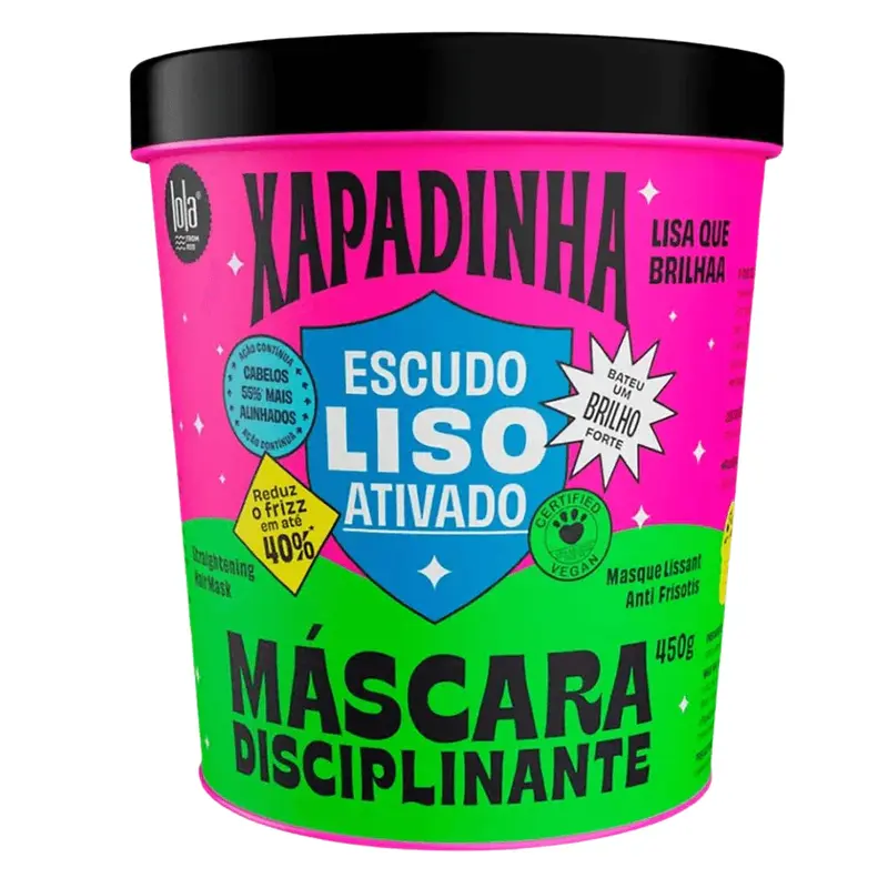 Lola Cosmetics Xapadinha Maschera Crema Trattamento Capelli Anti-Crespo 450 g
