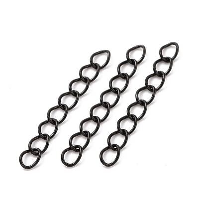 Ion Plating(IP) 304 Stainless Steel Curb Chains Extender
