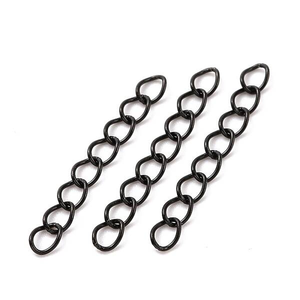Ion Plating(IP) 304 Stainless Steel Curb Chains Extender
