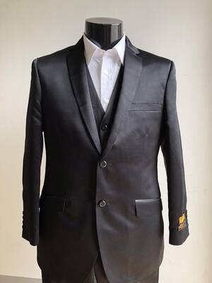 Mens Shark Black Suits Downtown Los angeles - Suits LA $149