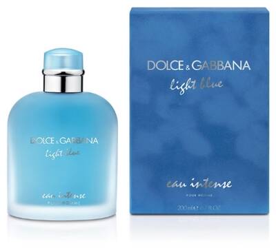 Light Blue Eau Intense Cologne for Men - Eau de Parfum Spray 6.7 oz