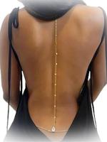 Rhinestone Decorated Body Chain, Fashion Body Jewelry for Party, Daily Clothing Decor, Trendy All-match & Exquisite Jewelry f...