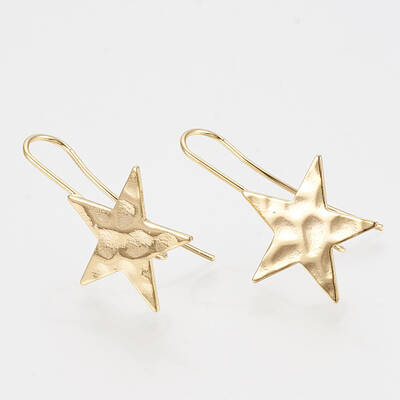 Brass Stud Earring Findings
