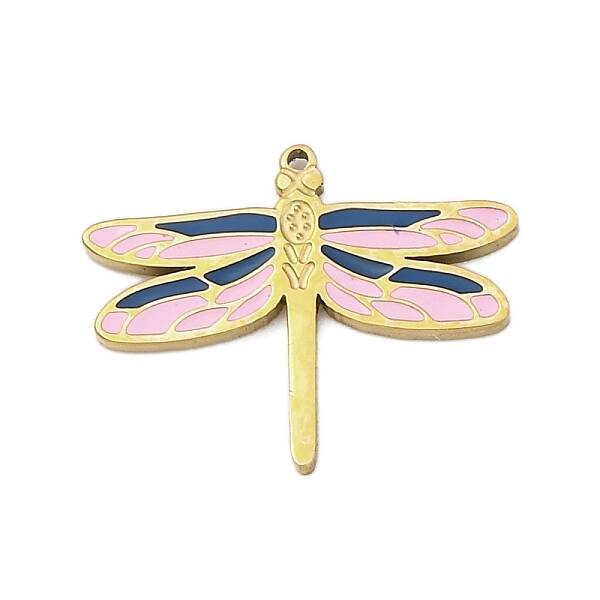304 Stainless Steel Enamel Charms