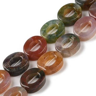 Natural Indian Agate Beads Strands