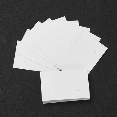 Paper Earring Display Card