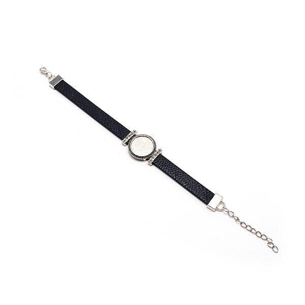 PU Leather Cord Bracelet Making